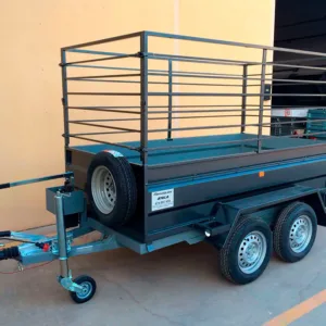 Remolque 2 ejes 2.500 x 1.500 x 500 – reforzado – mma 750 kg