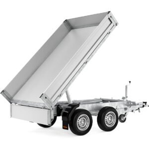Remolque basculante hidráulico 2 ejes TASKER 400/2C – 3500 kg